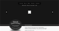 Desktop Screenshot of dansk-gastronomi.dk